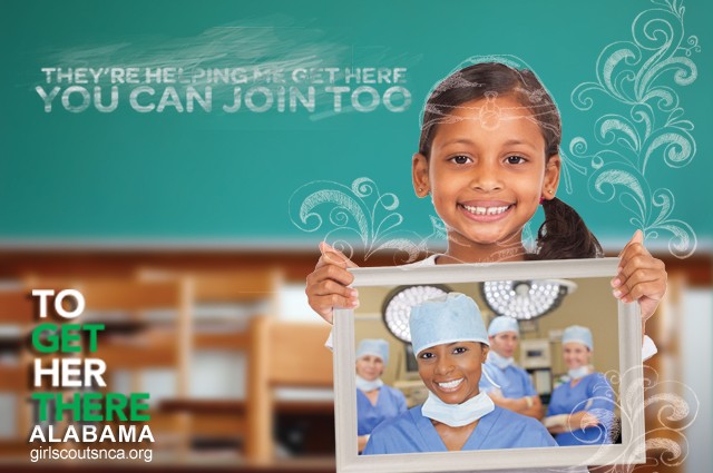Girl Scouts ToGetHerThere Ads